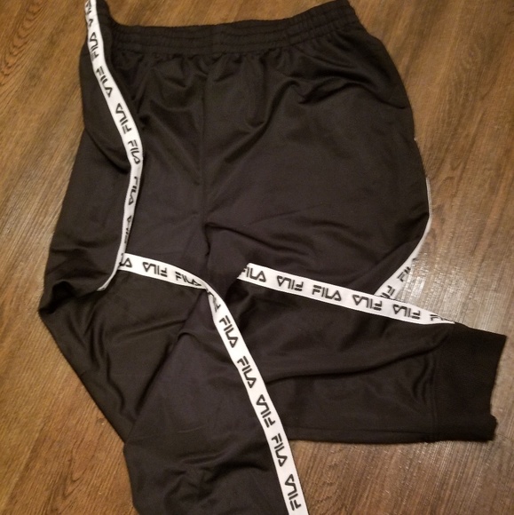 mens fila tracksuit bottoms